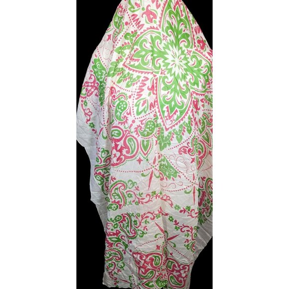 Maison Lecomte Flament Lightweight Cotton Floral Scarf - Picture 2 of 5